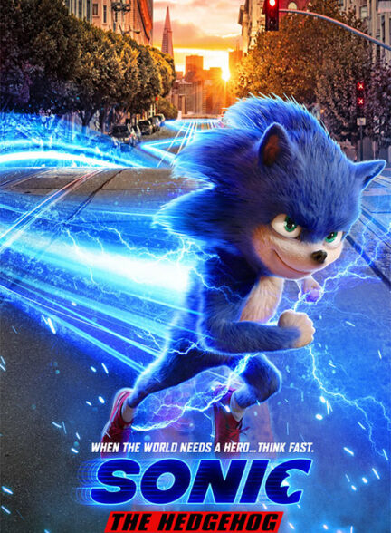 دانلود دوبله فارسی فیلم سونیک خارپشت Sonic the Hedgehog 2020 BluRay